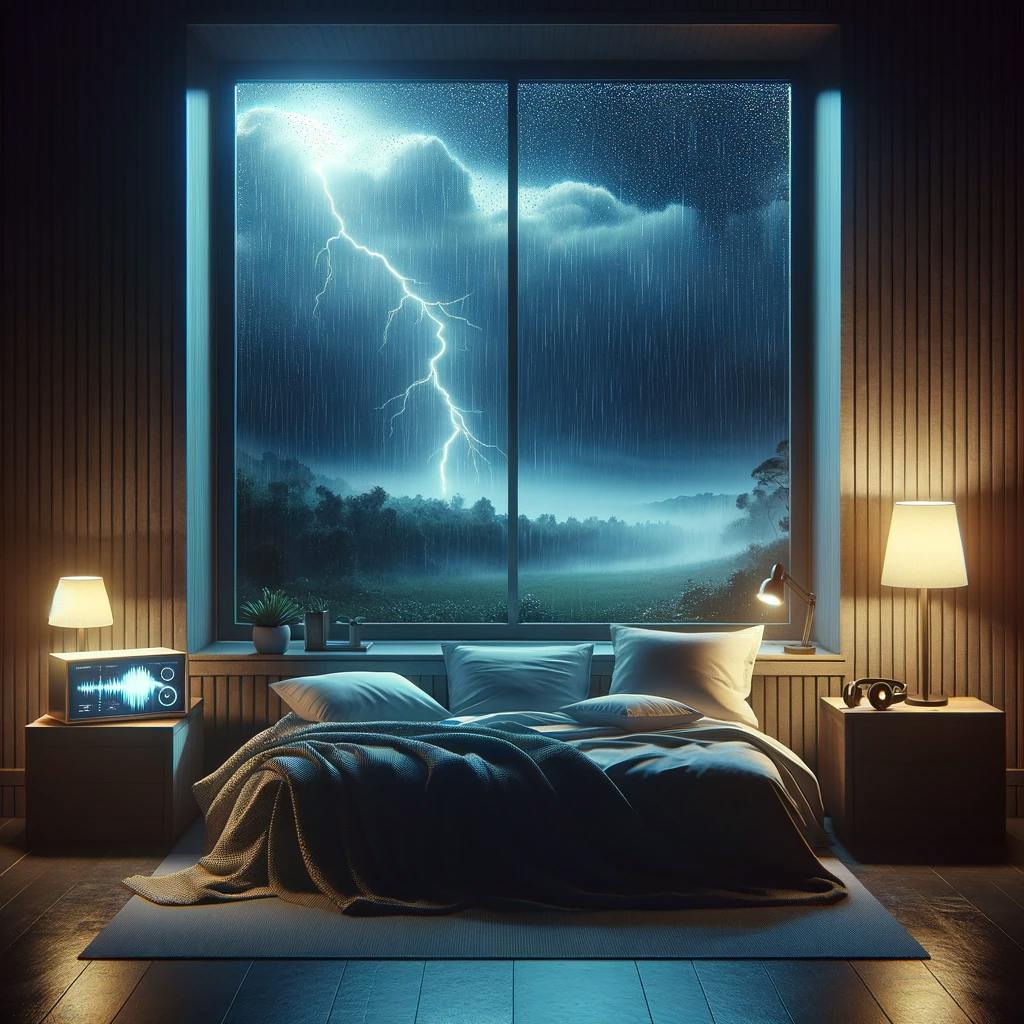 😴⛈️🎵 El Sonido Relajante de la TORMENTA y la MÚSICA Suave Reducen el ESTRÉS y Favorecen el SUEÑO