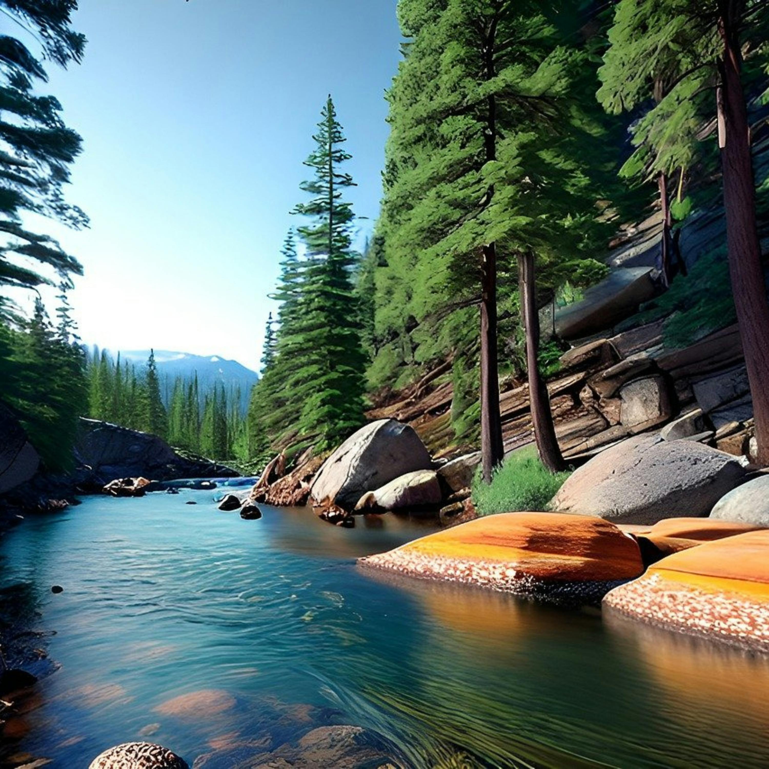 😴💧🎵 Los Sonidos Relajantes del RÍO y una MÚSICA Relajante para Facilitar el SUEÑO