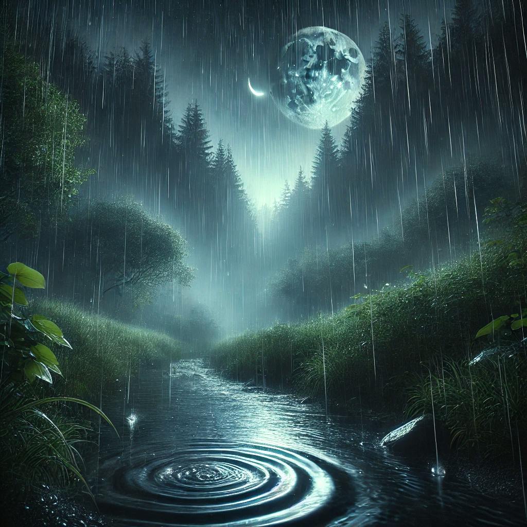 😴🌧️ Lluvia fuerte para un sueño profundo y tranquilo