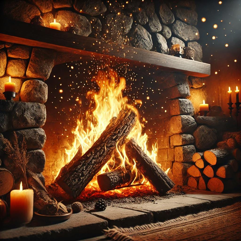 😴🔥 El SONIDO de un GRAN FUEGO Relajante para una NOCHE TRANQUILA y un RÁPIDO DORMIR