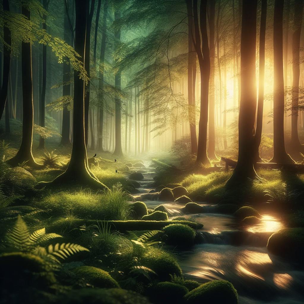 😴🍂🎵 La MÚSICA Relajante y el Sonido del BOSQUE Mejoran el SUEÑO