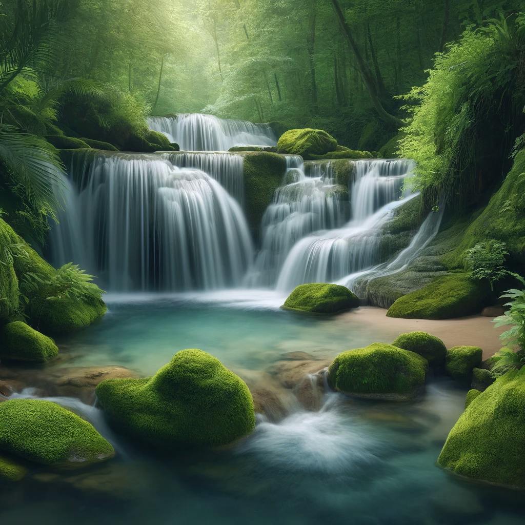 😴🌊 Escuche una CASCADA para una noche tranquila