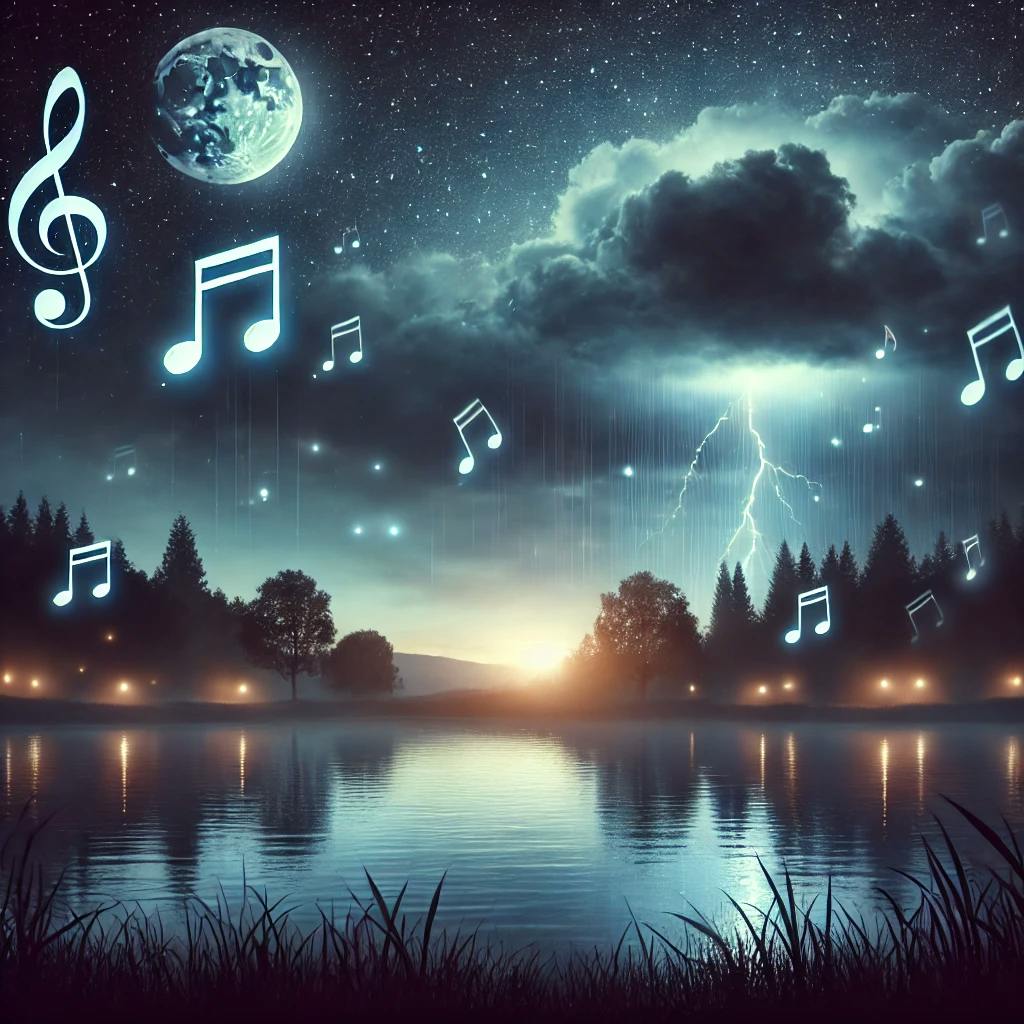 😴⛈️🎵 Los Sonidos Naturales de una TORMENTA y MÚSICA Suave Calman el SISTEMA NERVIOSO