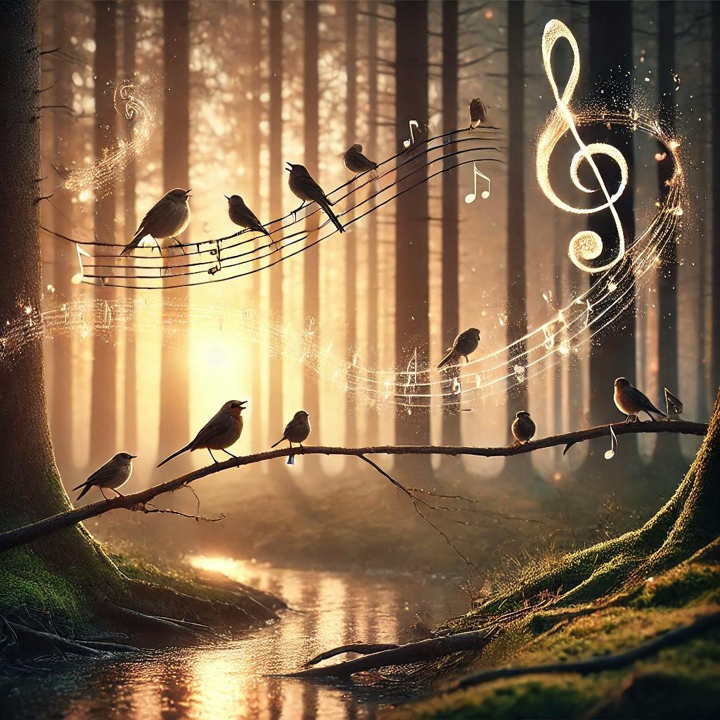 😴🍂🎵 Los Sonidos Pacíficos de los PÁJAROS, combinados con MÚSICA Relajante, Reducen la ANSIEDAD Nocturna