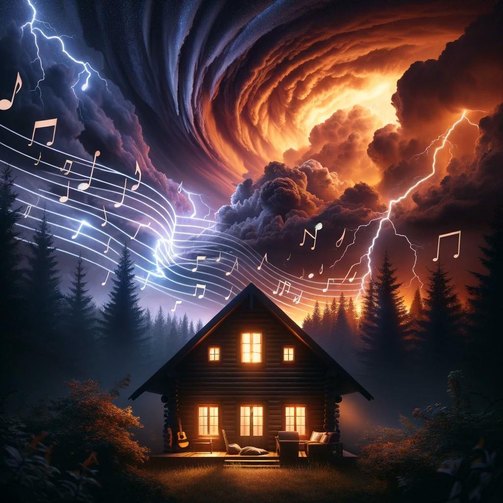 😴⛈️🎵 TORMENTA y DULZURA MUSICAL: Combinación Perfecta para un SUEÑO Profundo
