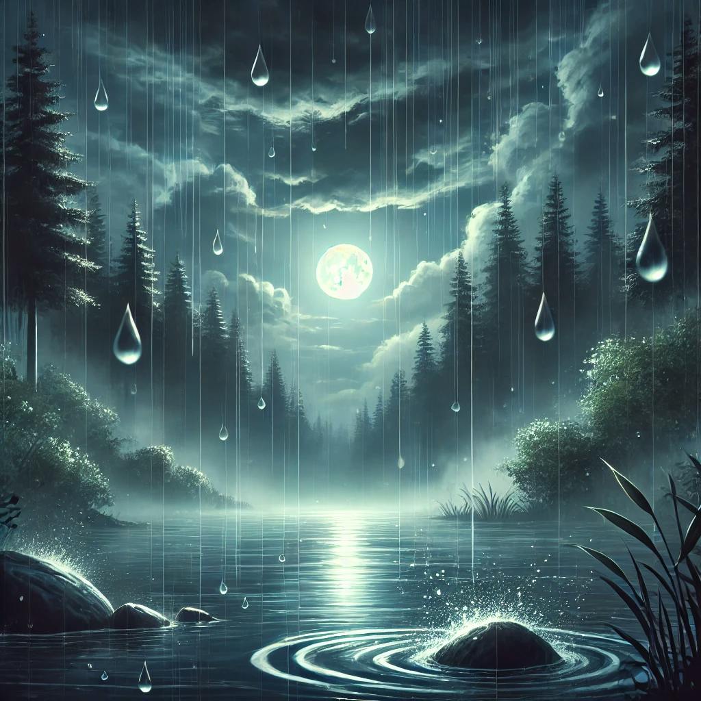😴🌧️ Lluvia FUERTE para un SUEÑO reparador