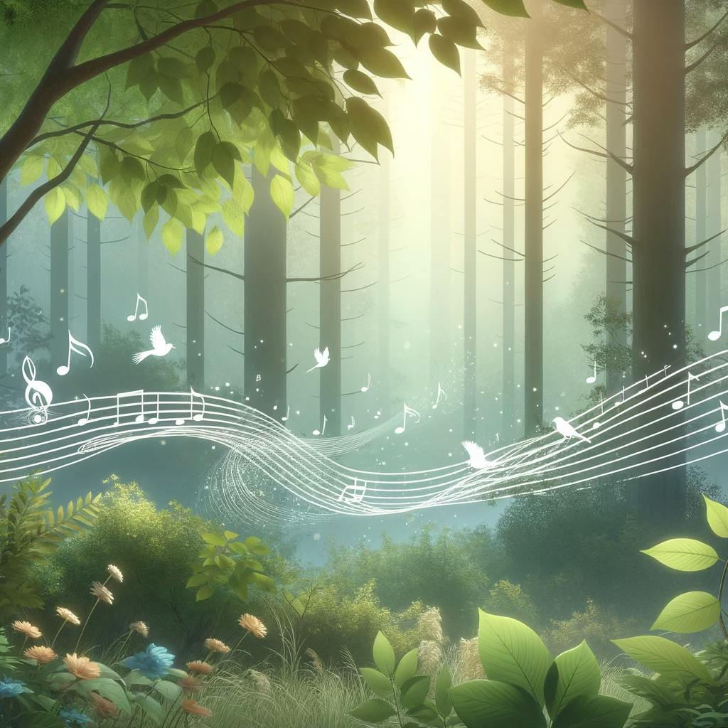 😴🍂🎵 DUERME Mejor con el Sonido Tranquilizador de los PÁJAROS y una MÚSICA Calma