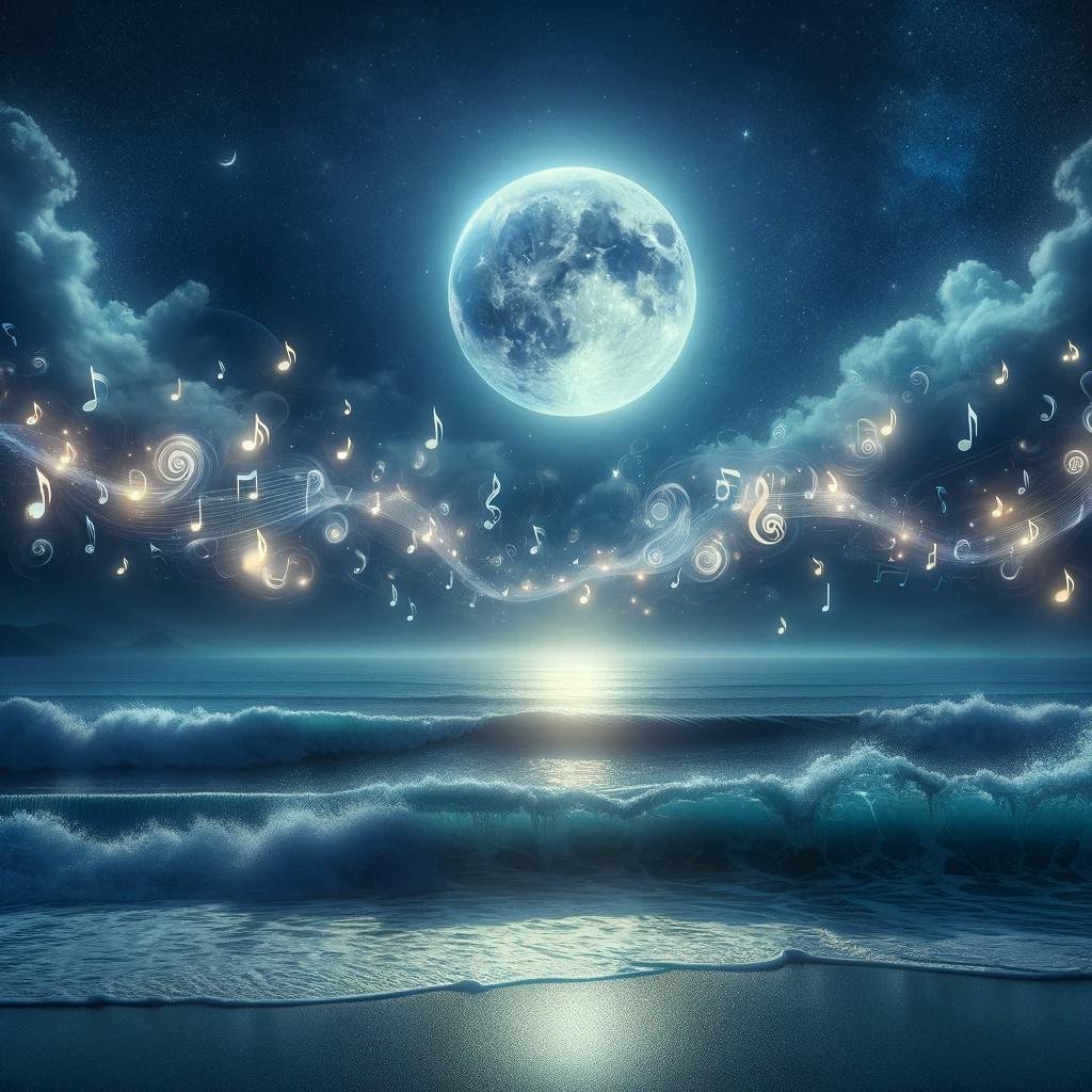 😴🌊🎵 OLAS Melodiosas, MÚSICA Envolvente, para un BIENESTAR Nocturno