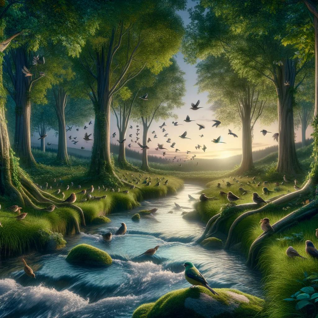 😴🍂🎵 MÚSICA Suave y CANTO DE PÁJAROS: un Remedio Calmante para un SUEÑO Reparador