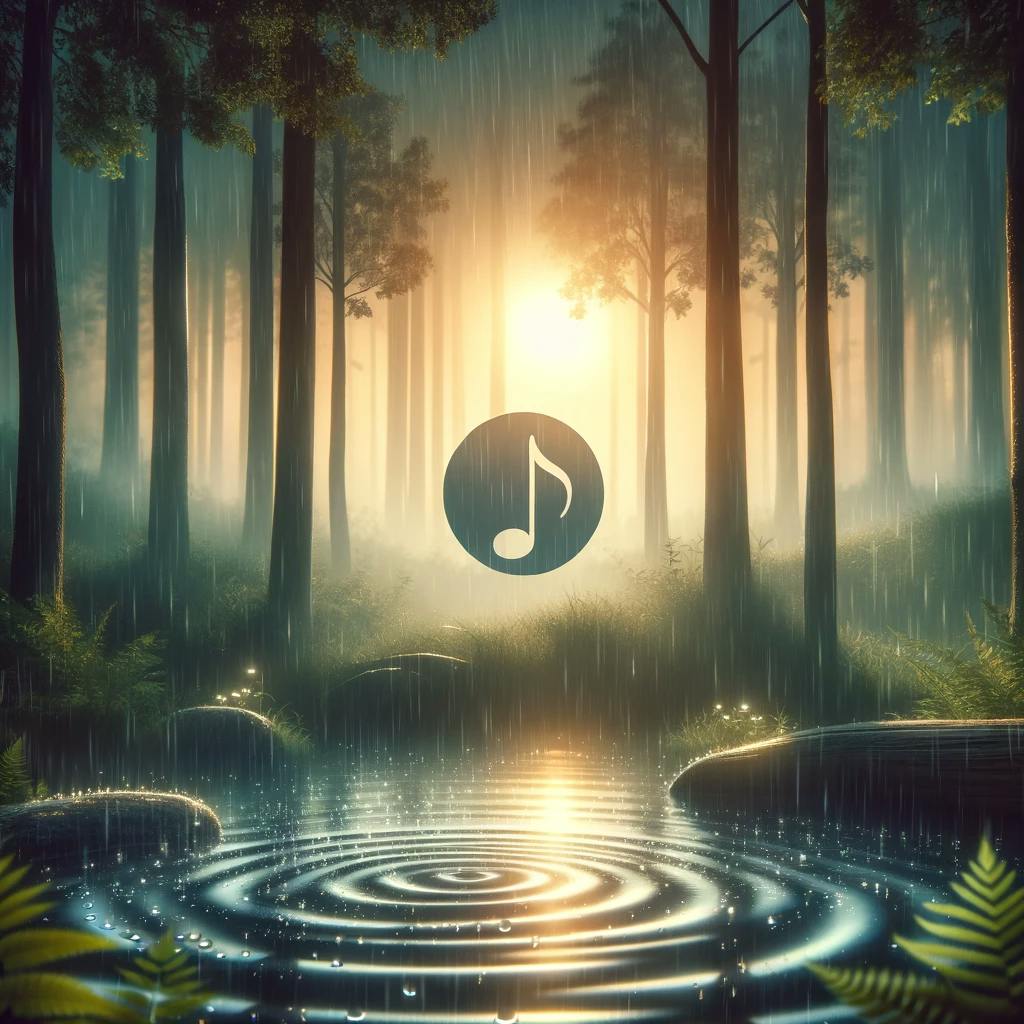 😴🌧️🎵 Una LLUVIA Relajante y MÚSICA Suave Ayudan a Liberar TENSIONES para Dormir Mejor