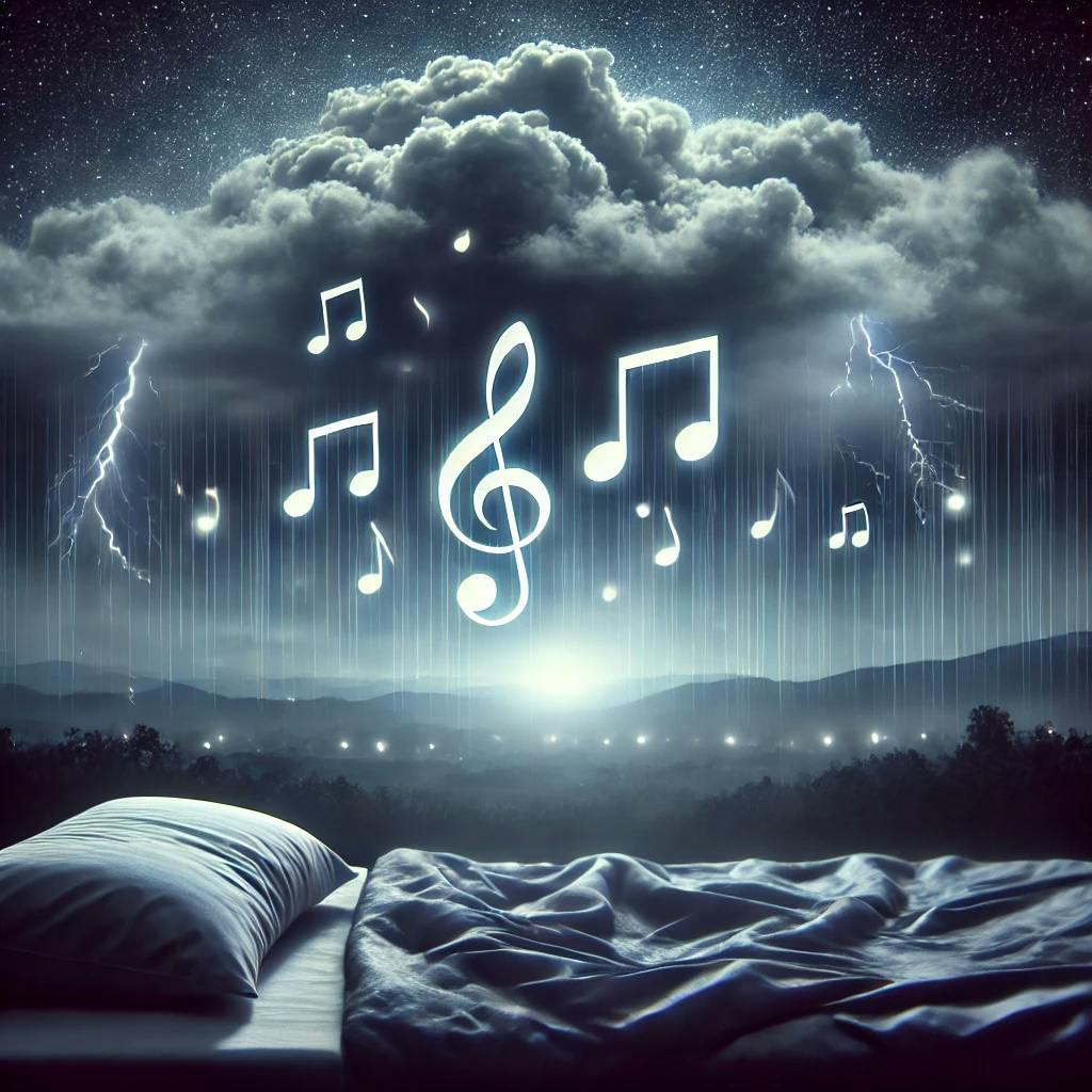 😴⛈️🎵 La TORMENTA Relajante y la MÚSICA Suave Facilitan el SUEÑO