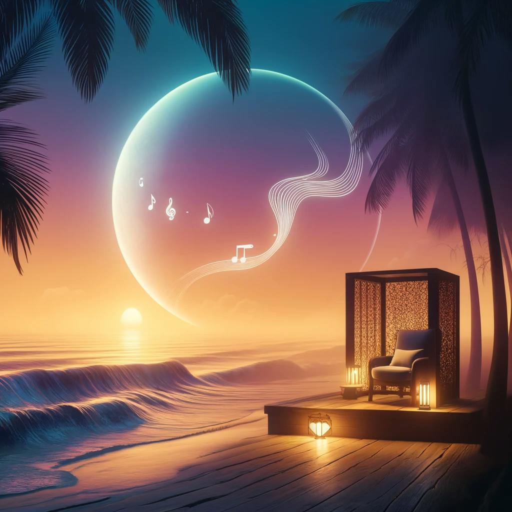 😴🌊🎵 DUÉRMETE Fácilmente con Olas CALMANTES y Música SUAVE