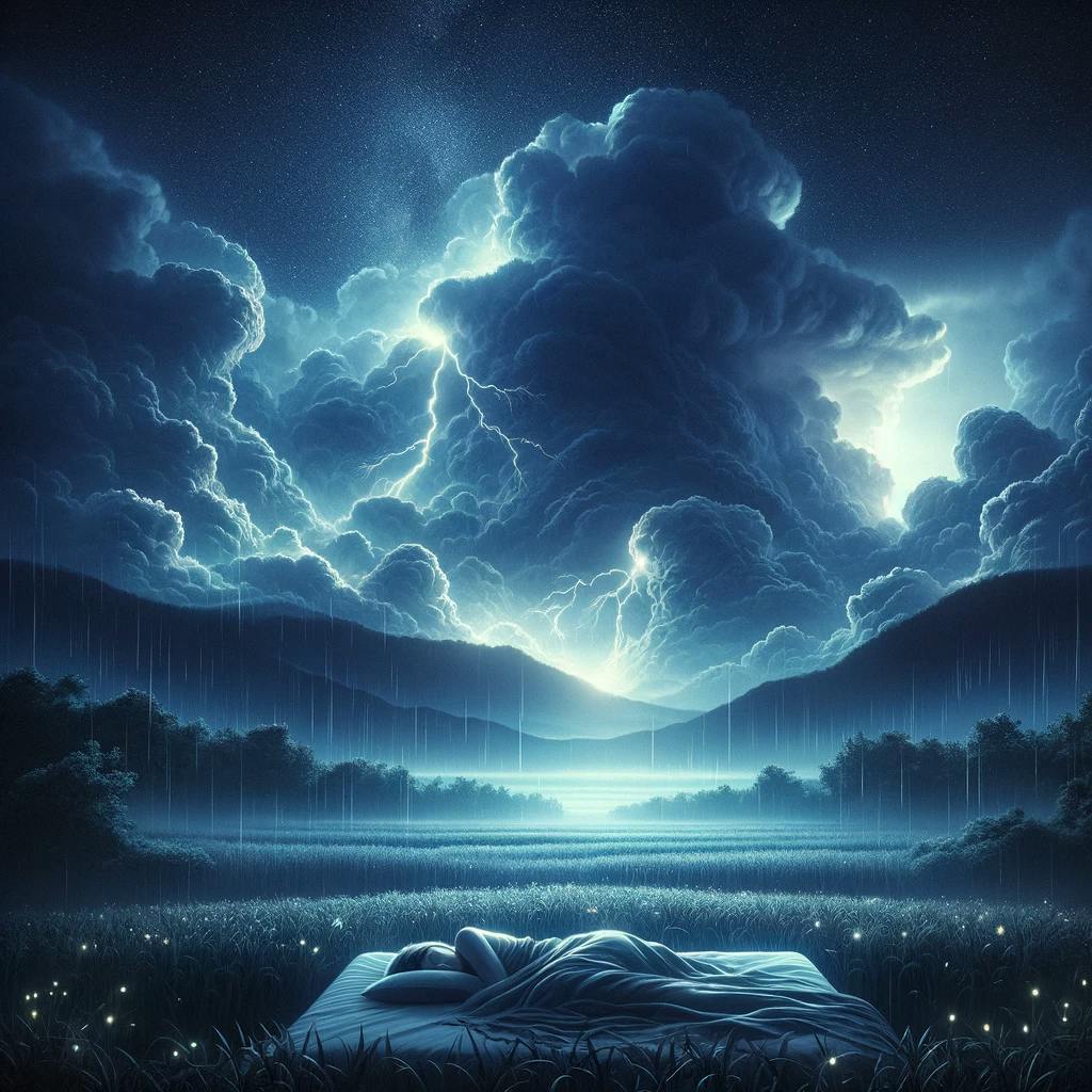 😴⛈️🎵 Suavidad de la TORMENTA y MÚSICA: el Remedio Natural para un SUEÑO Saludable