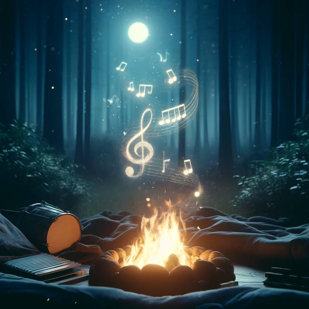 😴🔥🎵 SUEÑO de Calidad Asegurado por el FUEGO Calmante y la Dulce MELODÍA