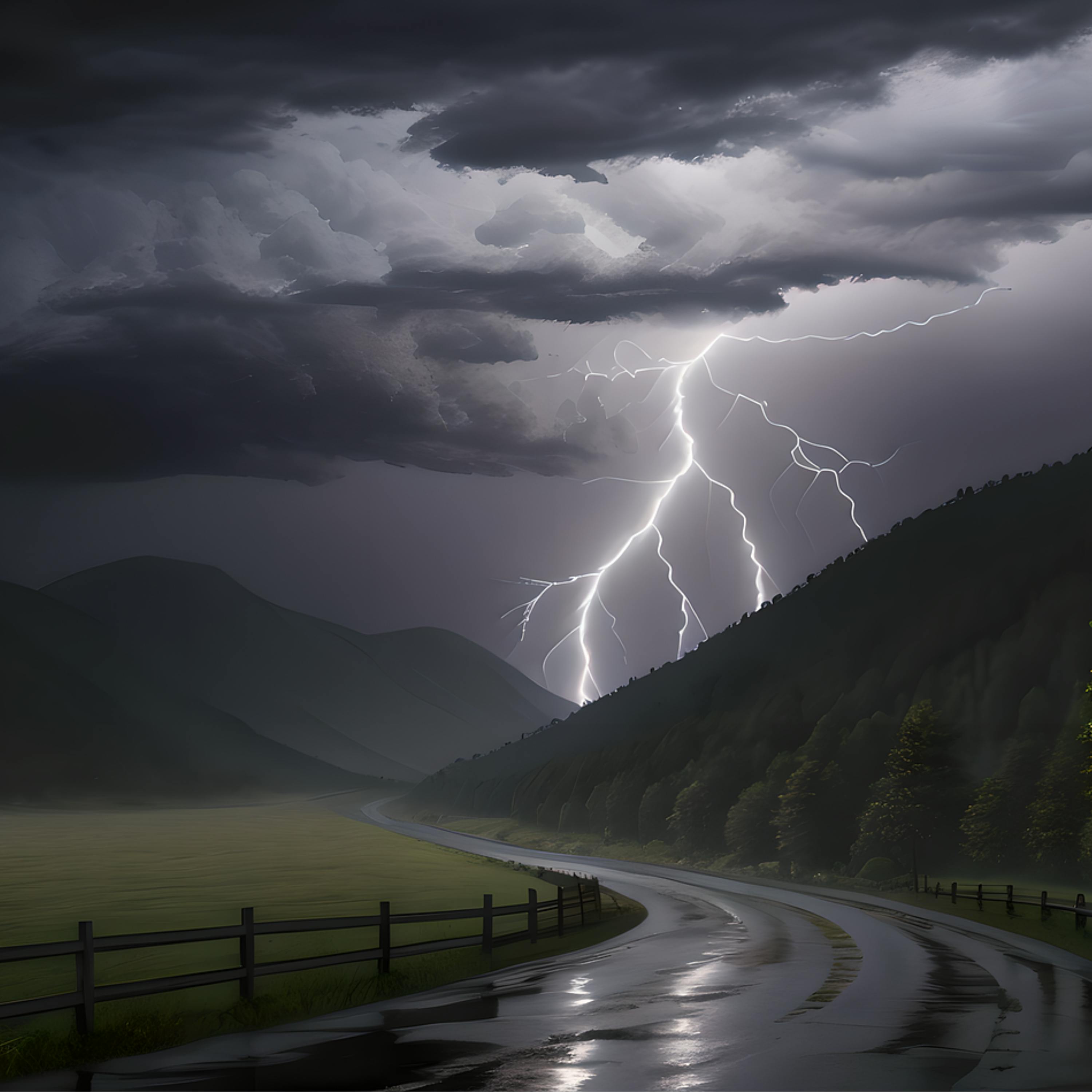 😴⛈️🎵 Deje que la TORMENTA y la MÚSICA Suave le Guíen hacia un SUEÑO Pacífico