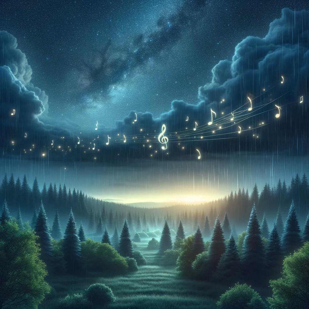 😴⛈️🎵 Relájate con el Sonido Apacible de la TORMENTA y Música Relajante
