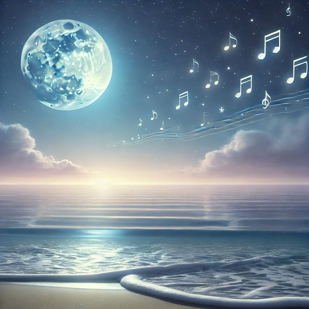 😴🌊🎵 DUÉRMETE Serenamente con Olas CALMANTES y Música Suave