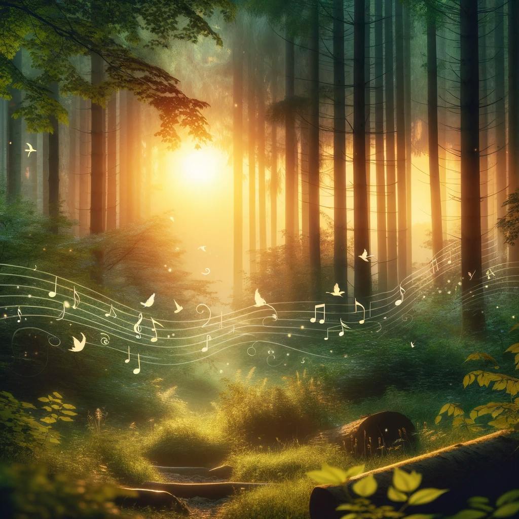 😴🍂🎵 La MÚSICA Relajante y los Suaves Sonidos de los PÁJAROS Mejoran la SALUD MENTAL Nocturna