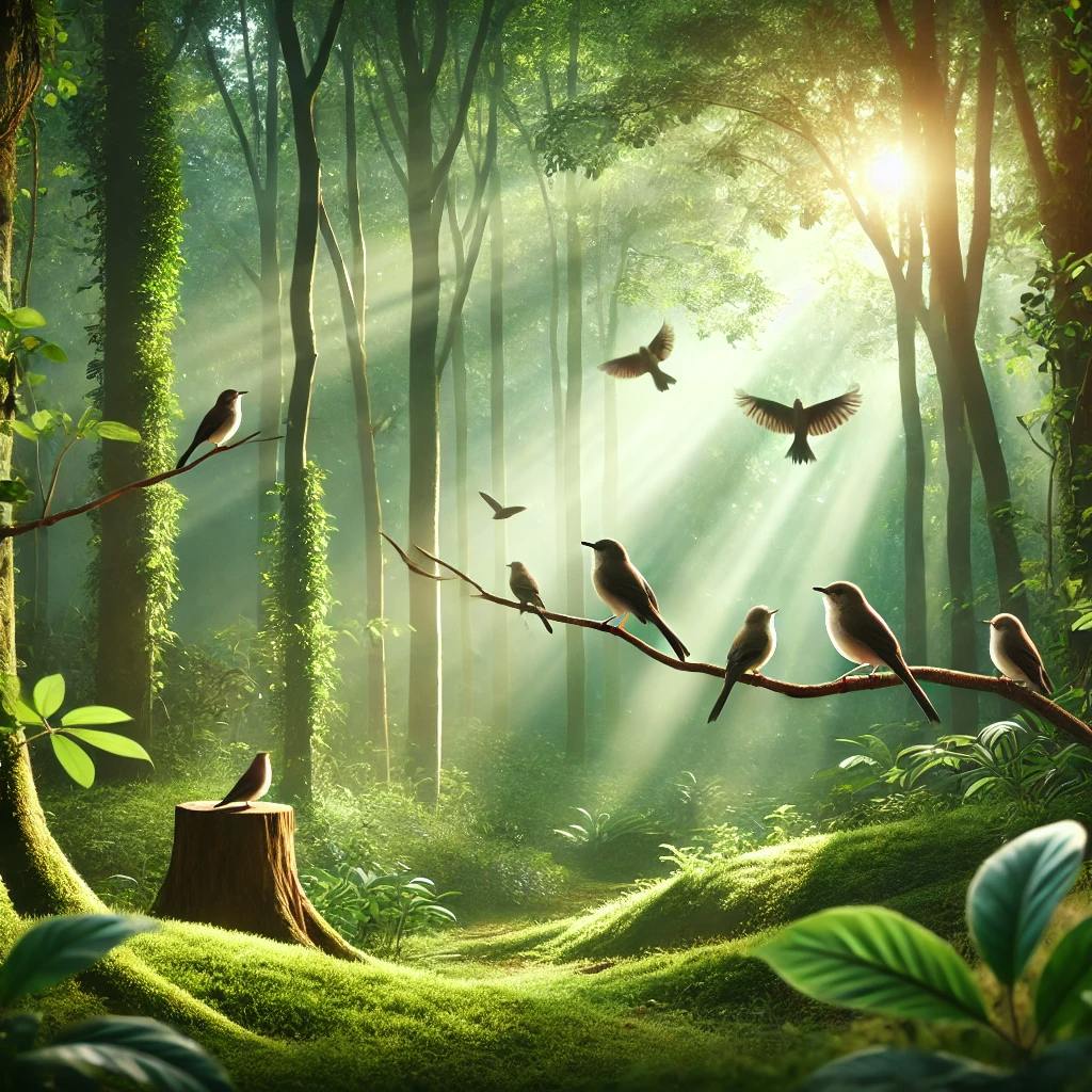 😴🍂 Los Sonidos Relajantes de los PÁJAROS en el Bosque Regeneran el SUEÑO