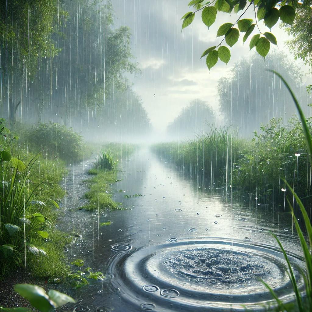 😴🌧️ La LLUVIA SUAVE calma la mente y facilita el SUEÑO profundo