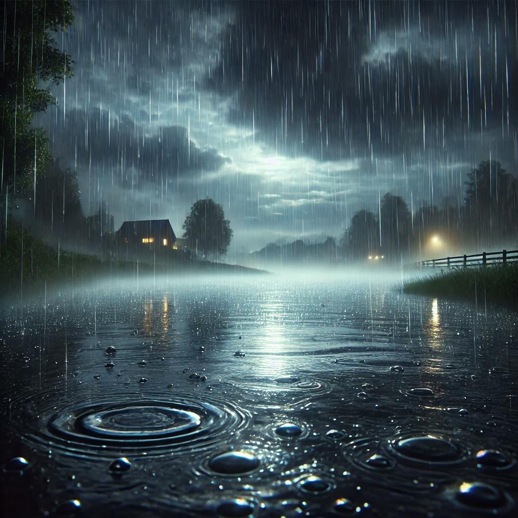 😴🌧️La FUERTE LLUVIA calma la mente y favorece un sueño profundo