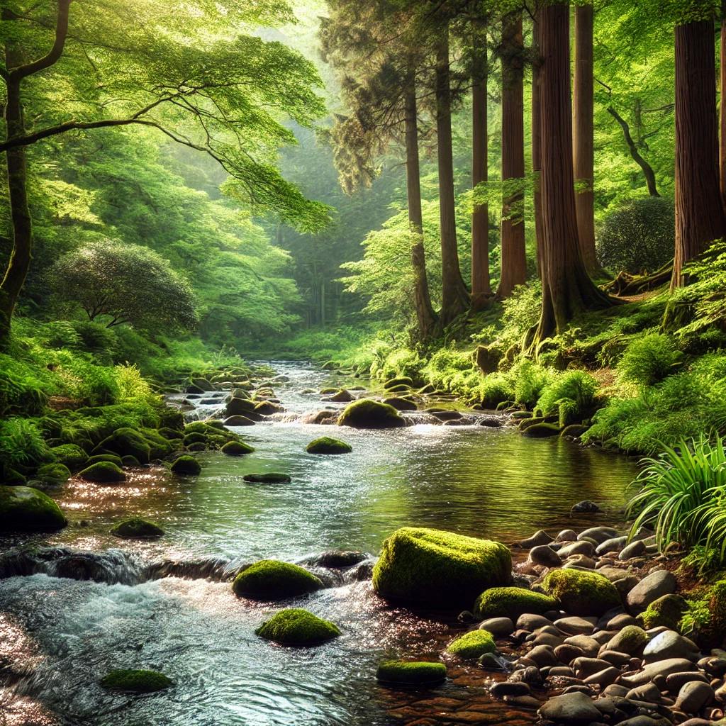 😴🌊 Escucha el suave CORRIENTE del río para una relajación profunda
