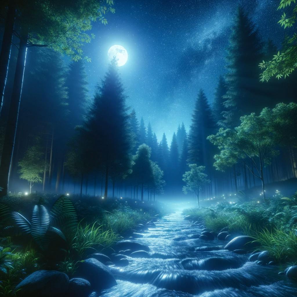😴💧🎵 DORMIR Rápidamente con los Sonidos de un ARROYO y MÚSICA Relajante