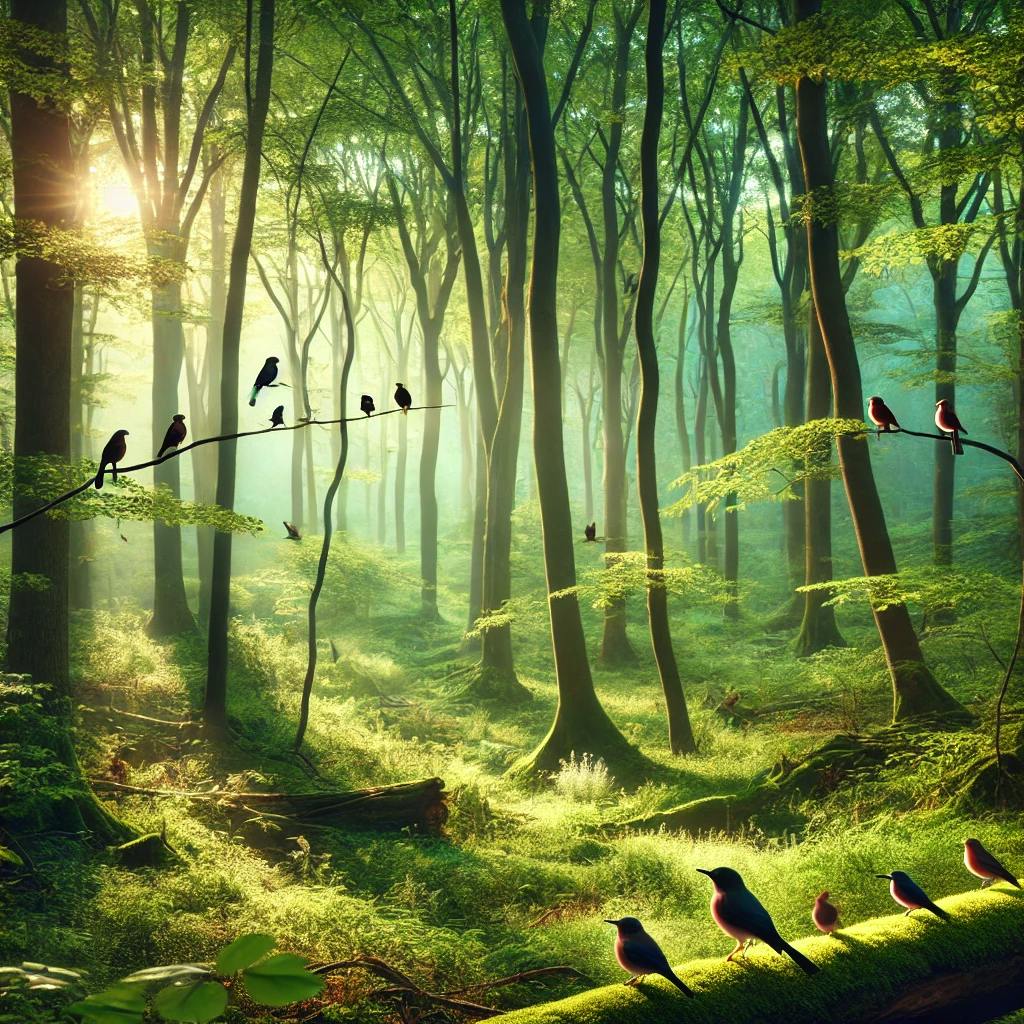 😴🐦Cantos de PÁJAROS para calmar la MENTE y caer en el SUEÑO