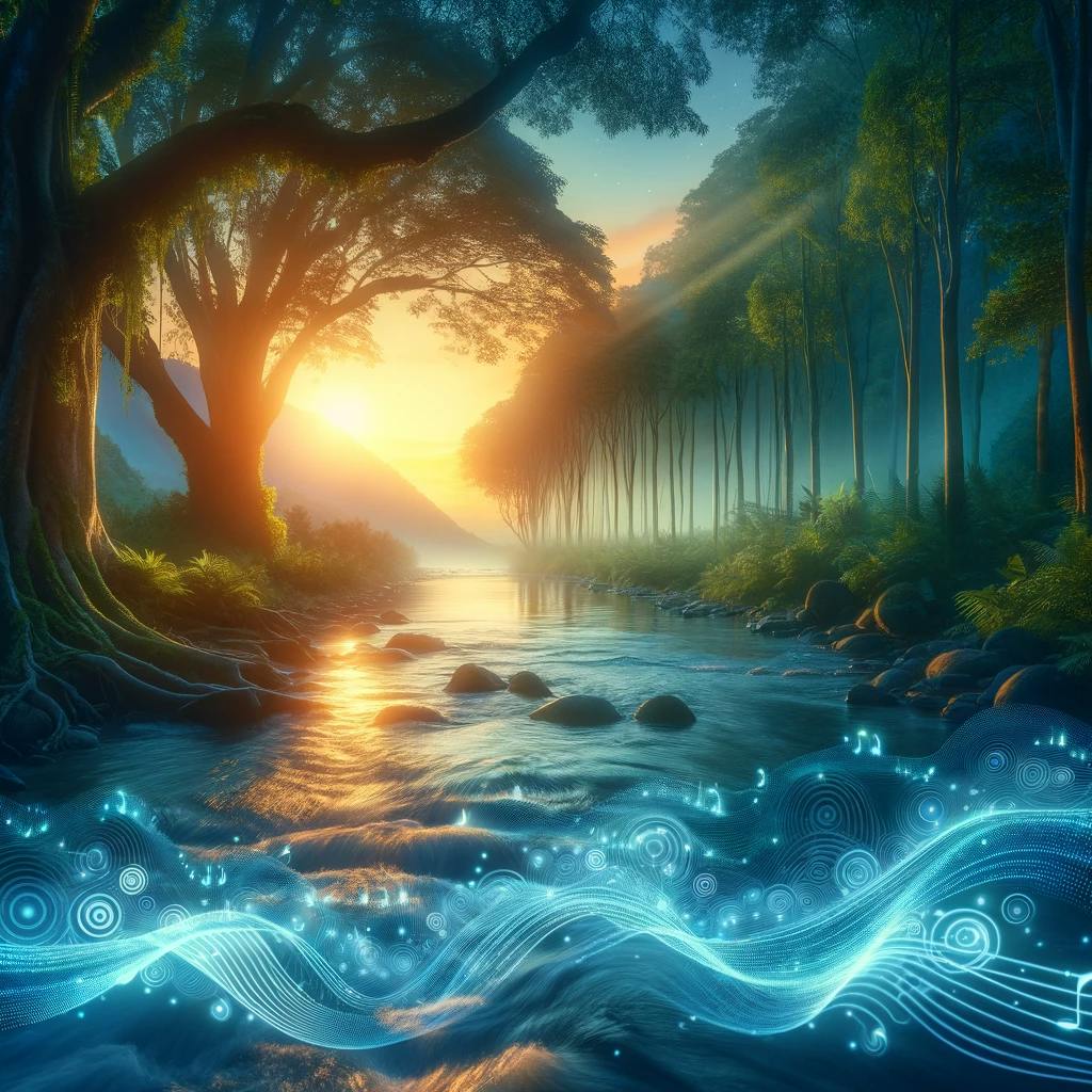 😴💧🎵 Sumérgete en un SUEÑO Pacífico Acunado por la Sinfonía del AGUA y una MÚSICA Suave