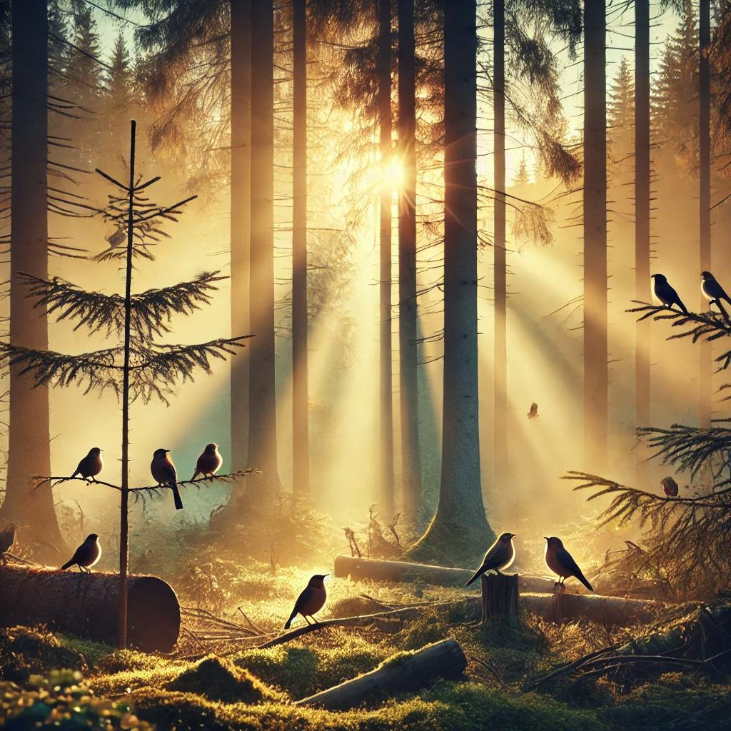 😴🐦Canto de pájaros en la NATURALEZA para una RELAJACIÓN profunda