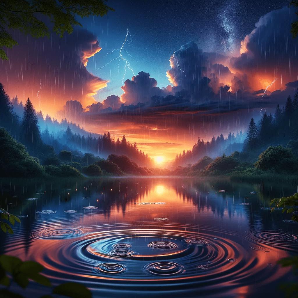😴⛈️🎵 SUEÑO de Calidad gracias a la TORMENTA Calmante y MELODÍAS Relajantes