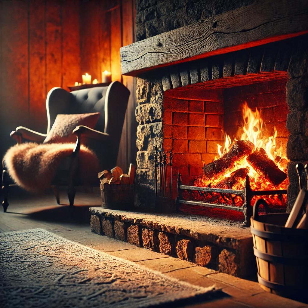 😴🔥 Un FUEGO de chimenea suave para calmar la mente