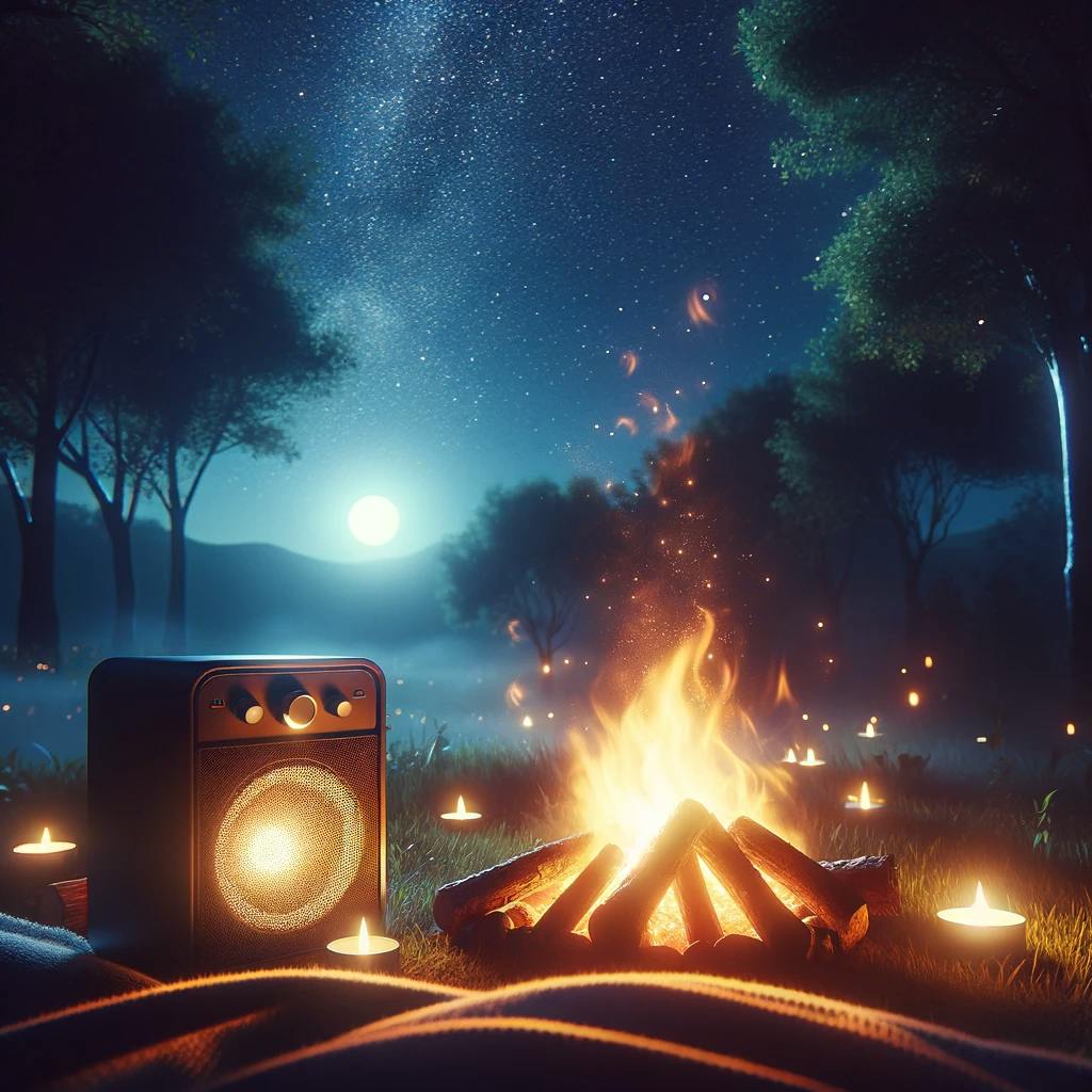 😴🔥🎵 El Sonido Relajante del FUEGO y una Suave MELODÍA para una RELAJACIÓN Óptima
