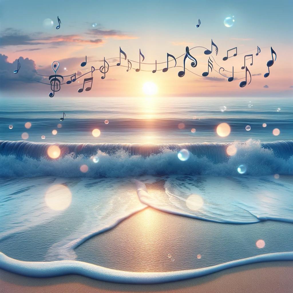 😴🌊🎵 MÚSICA Relajante y el Sonido de las OLAS para un SUEÑO Tranquilo y Sereno