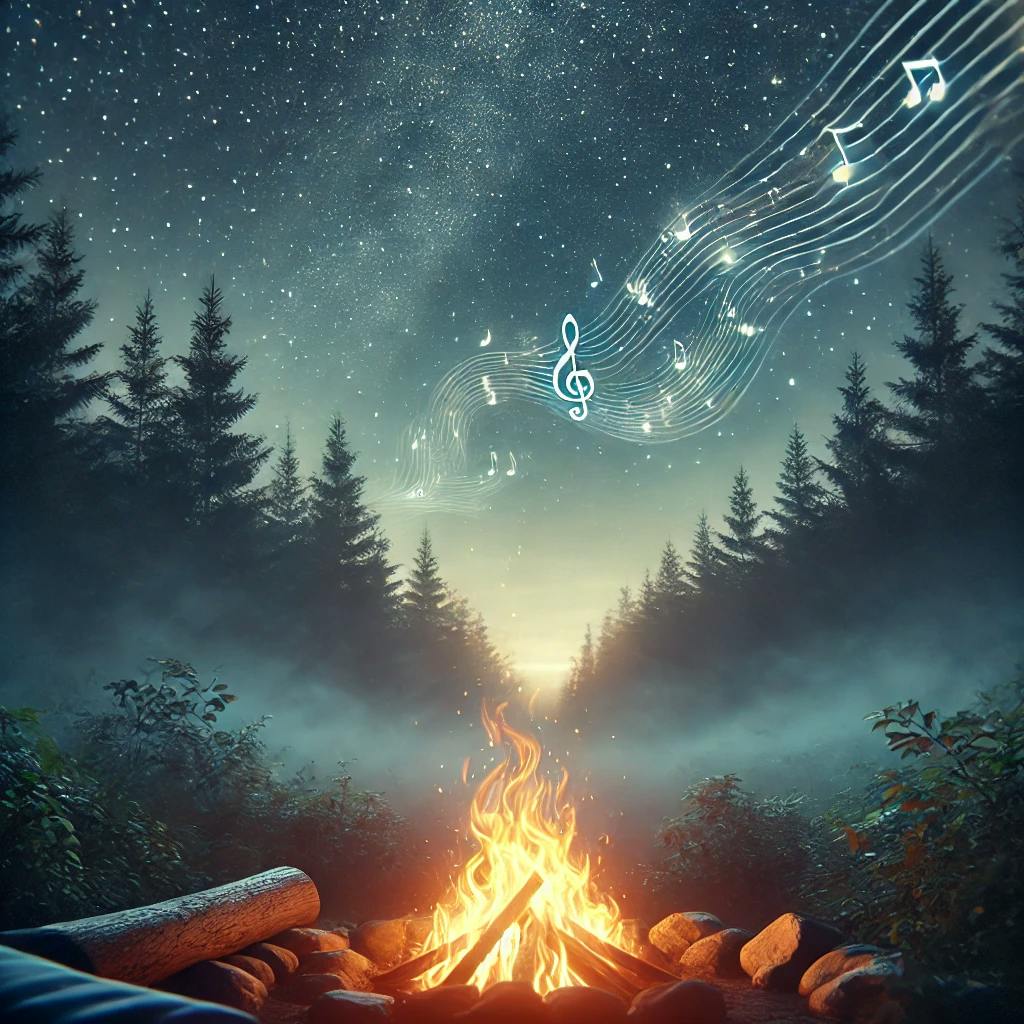 😴🔥🎵 El FUEGO Crepitante y la MÚSICA Suave Calman la Mente para un SUEÑO Reparador