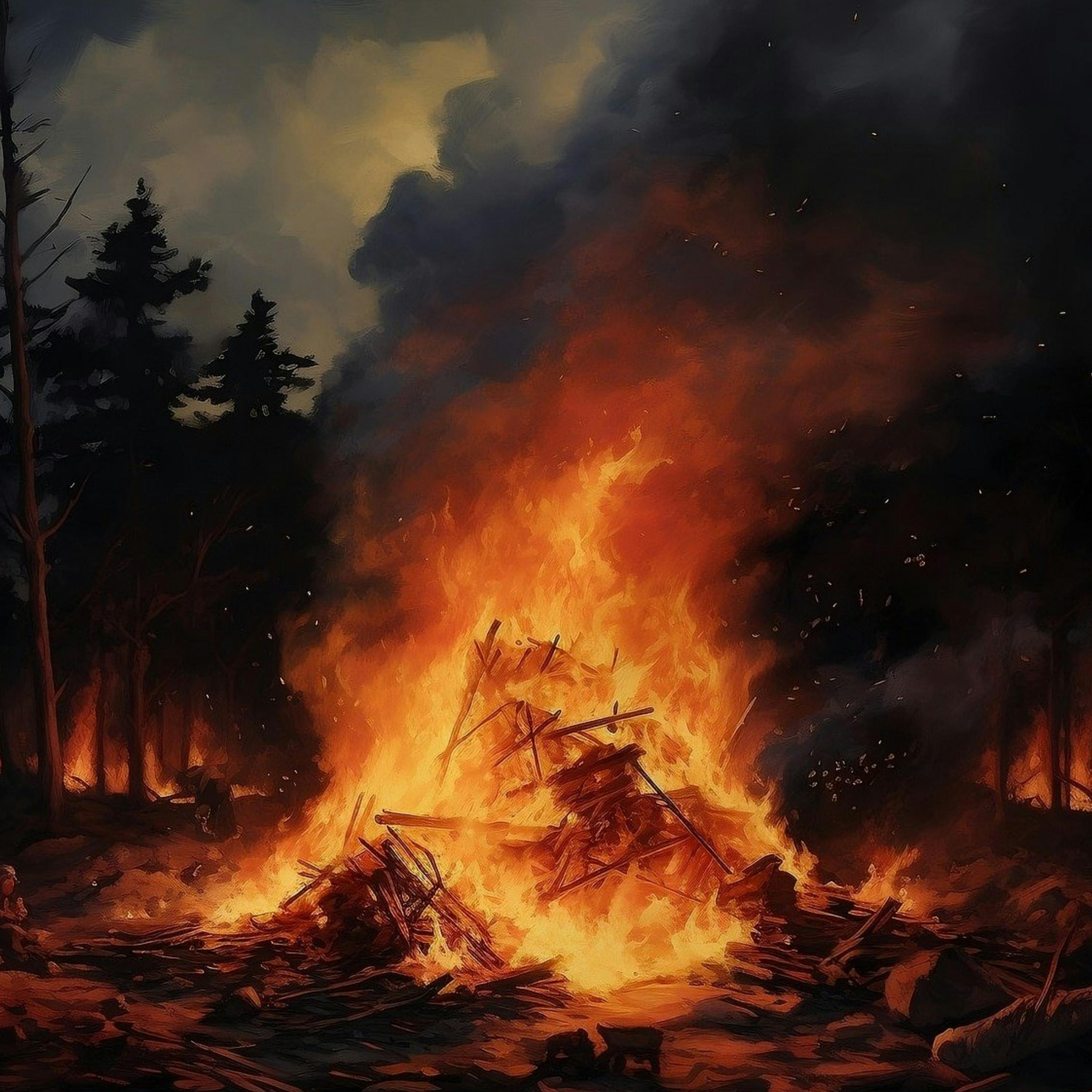 😴🔥🎵 El Calor del FUEGO y la Dulzura MUSICAL para un SUEÑO Óptimo
