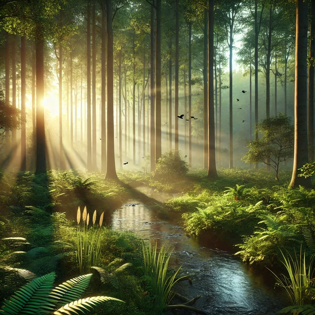 😴🍂🎵 Armoniza tu MENTE con MÚSICA suave y el Sonido Natural del BOSQUE