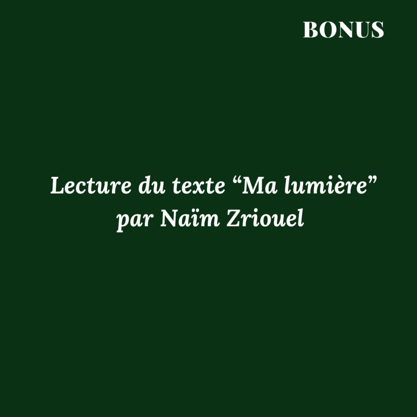 Habiter poétiquement le monde