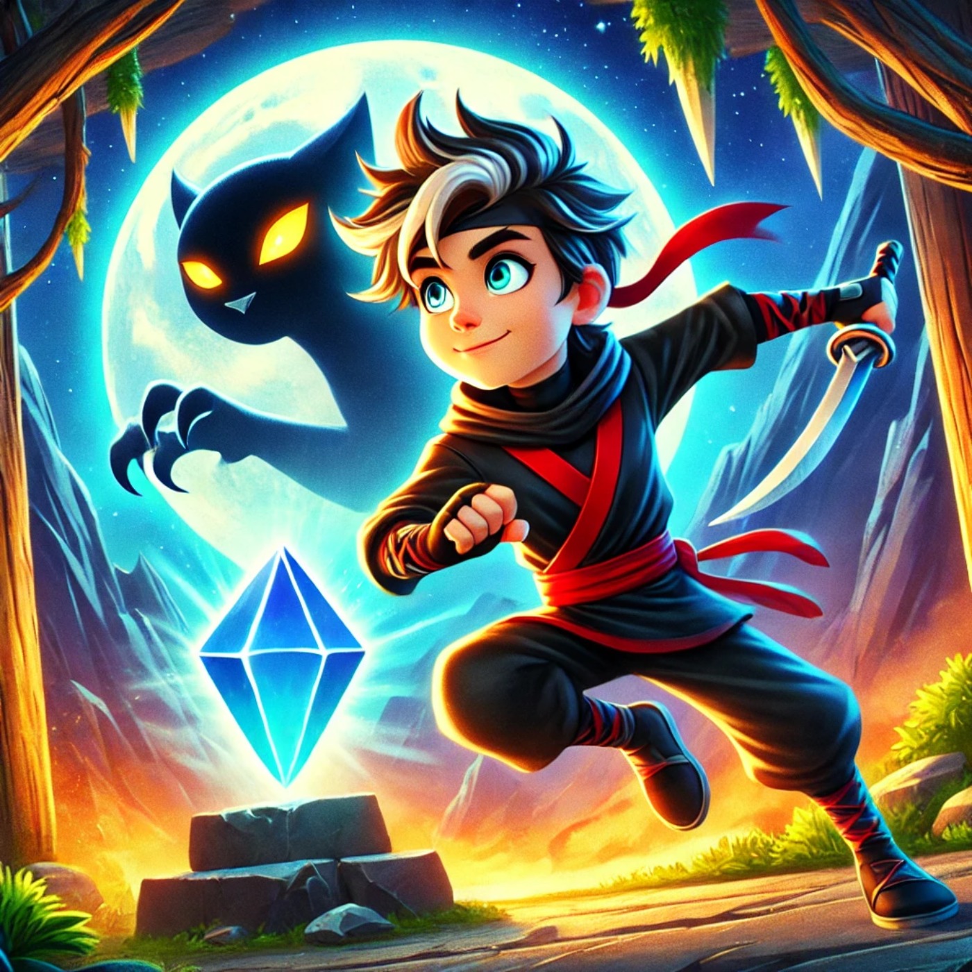 The Legend of the Super Ninja - Original Bedtime Story episode artwork