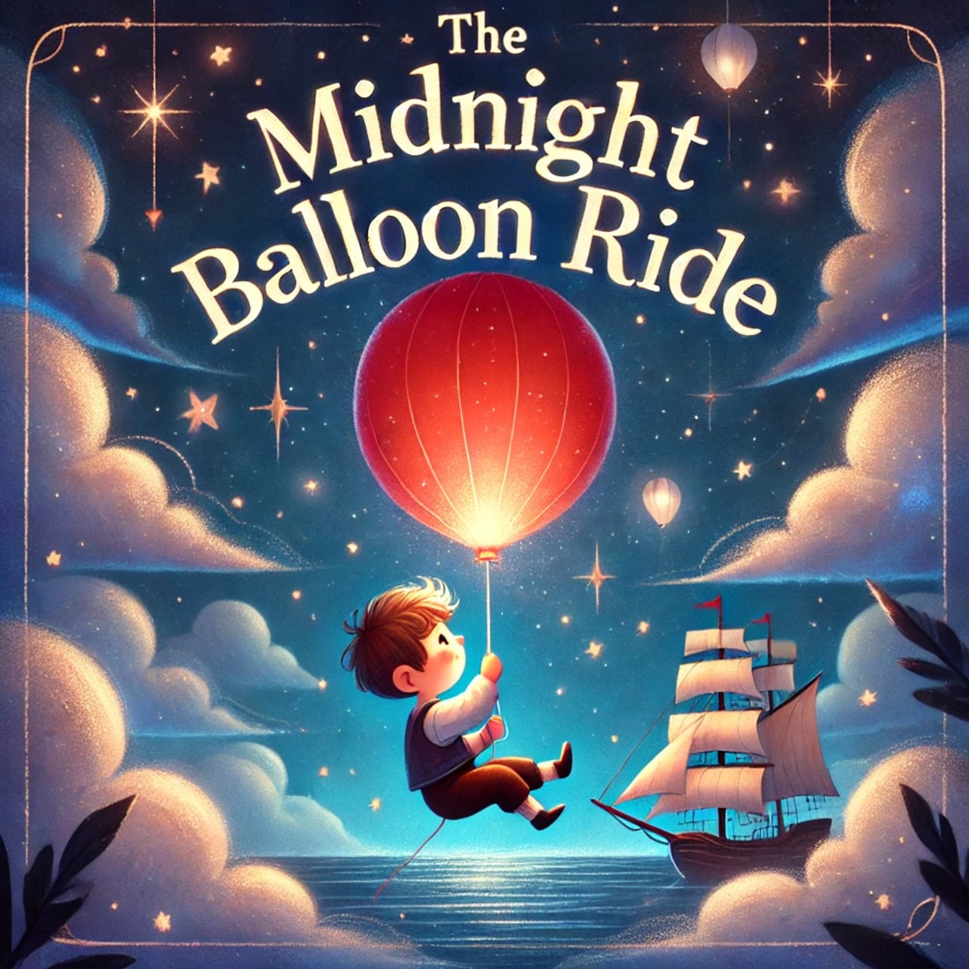 The Midnight Balloon Ride - A Soothing Original Bedtime Story for Kids episode artwork