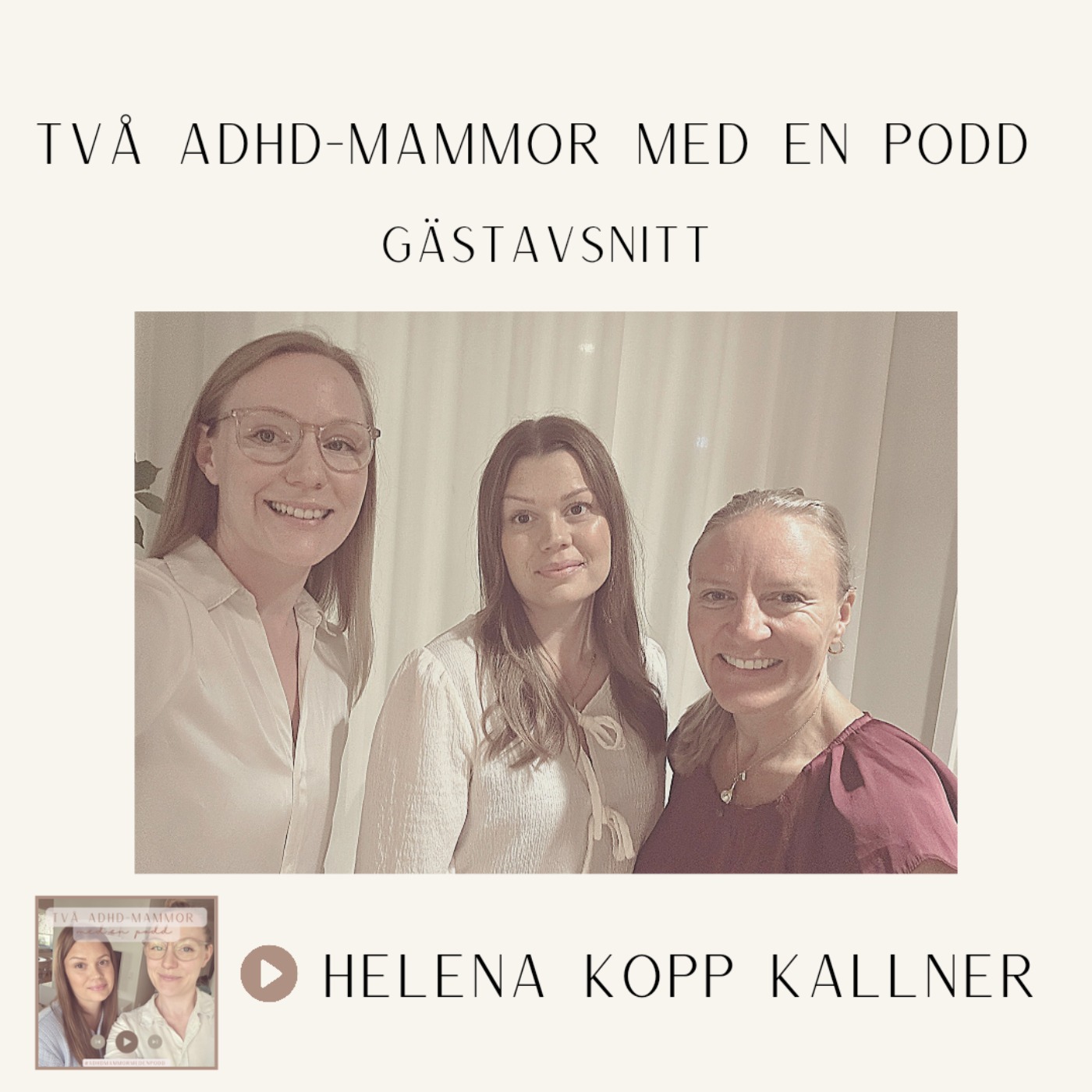 Två ADHD-mammor med en podd