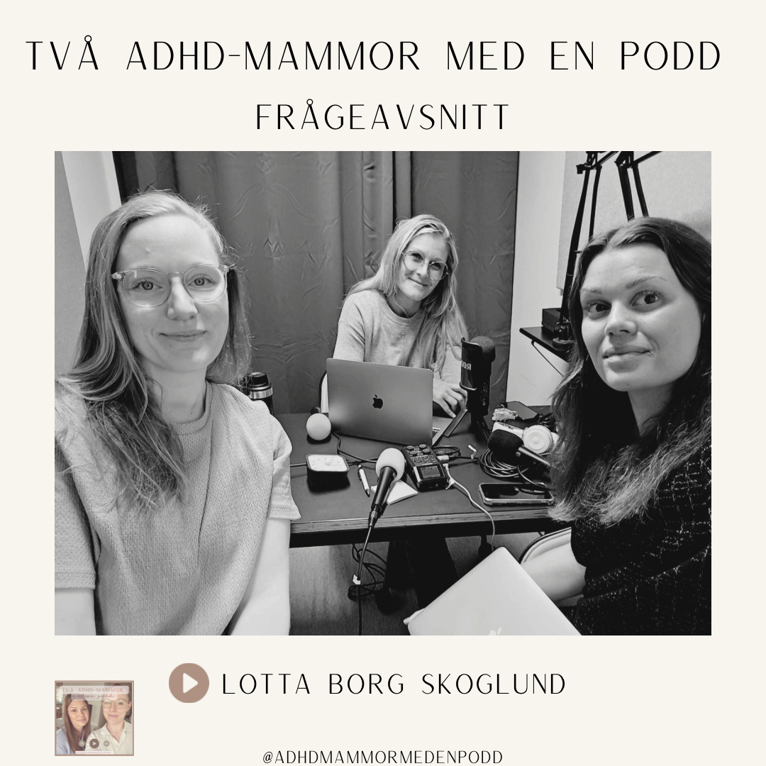 Två ADHD-mammor med en podd