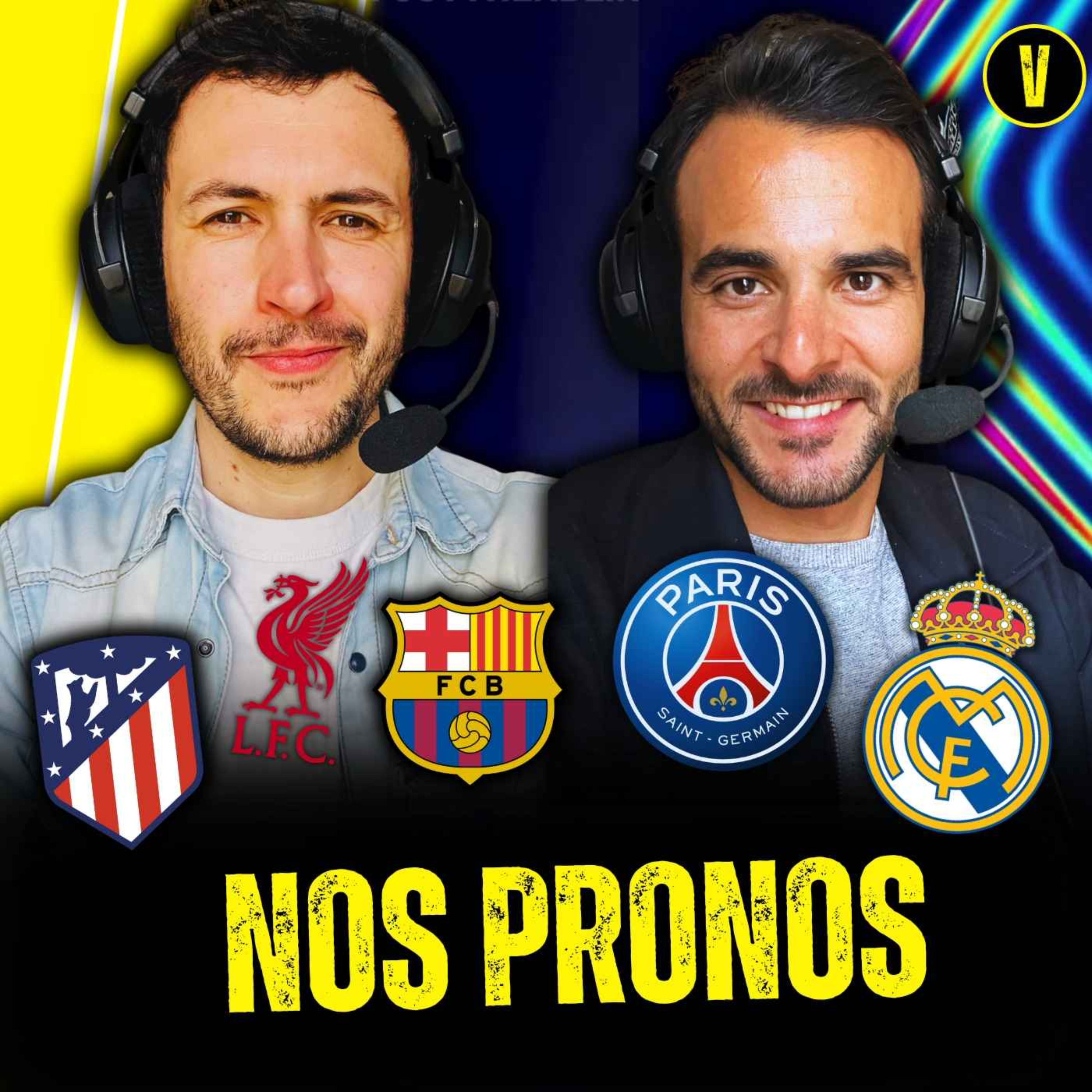 🏆NOS PRONOS POUR LES 1/8 DE LDC ! (PSG LIVERPOOL, REAL ATLETICO, BARCA...)