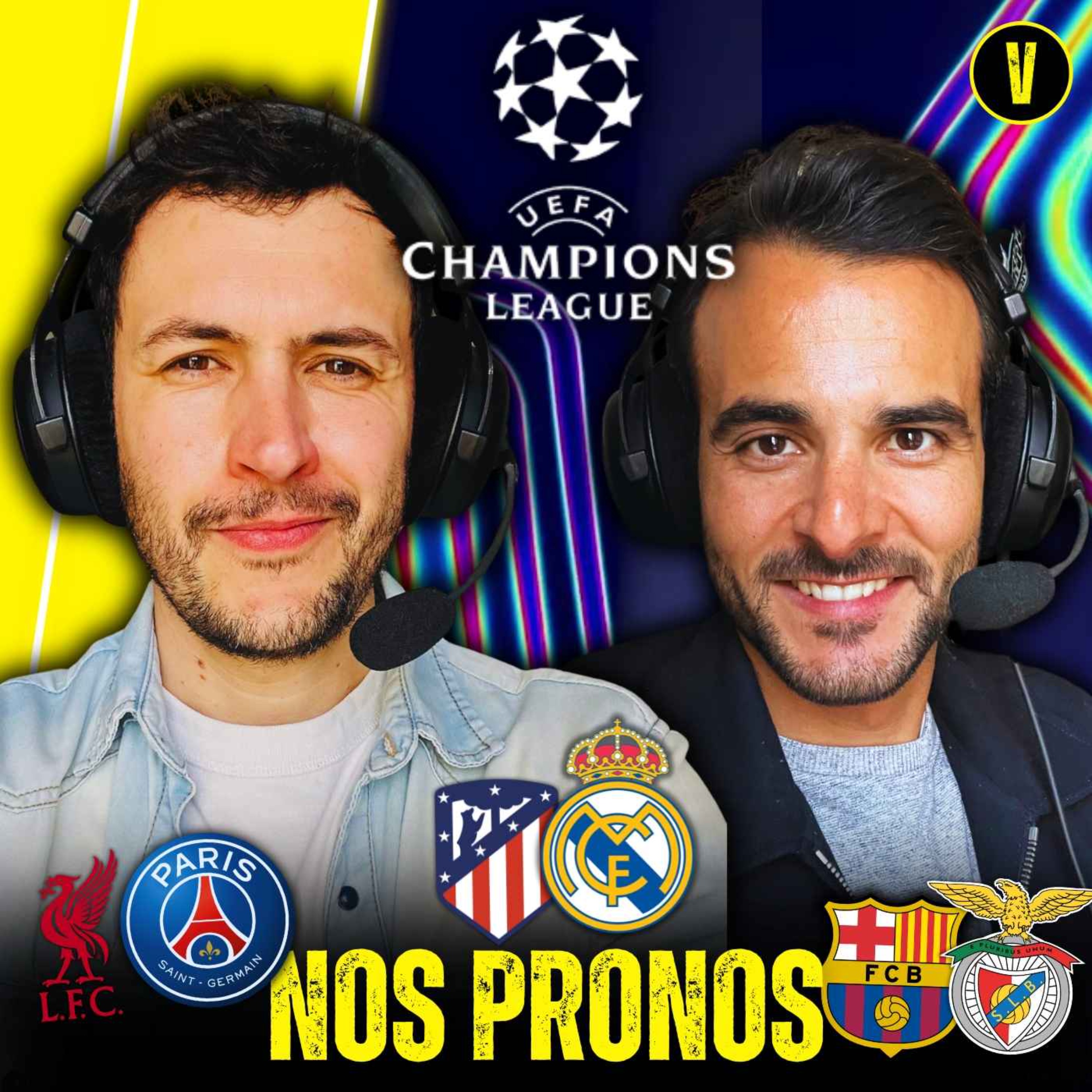 🔥 NOS PRONOS DES 1/8 RETOUR DE LA LDC (REAL ATLETICO LIVERPOOL PSG BARÇA )