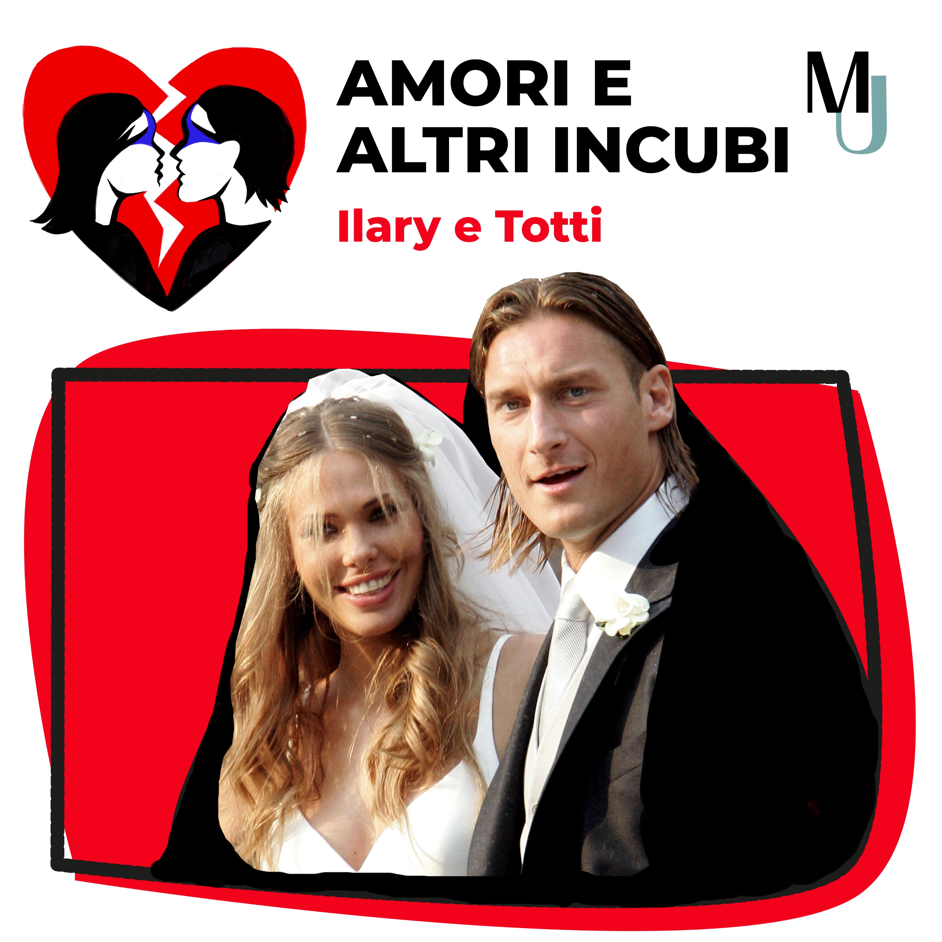 Ilary e Totti, dal primo appuntamento in cui lei gli rigò la Ferrari agli stracci che volano episode artwork