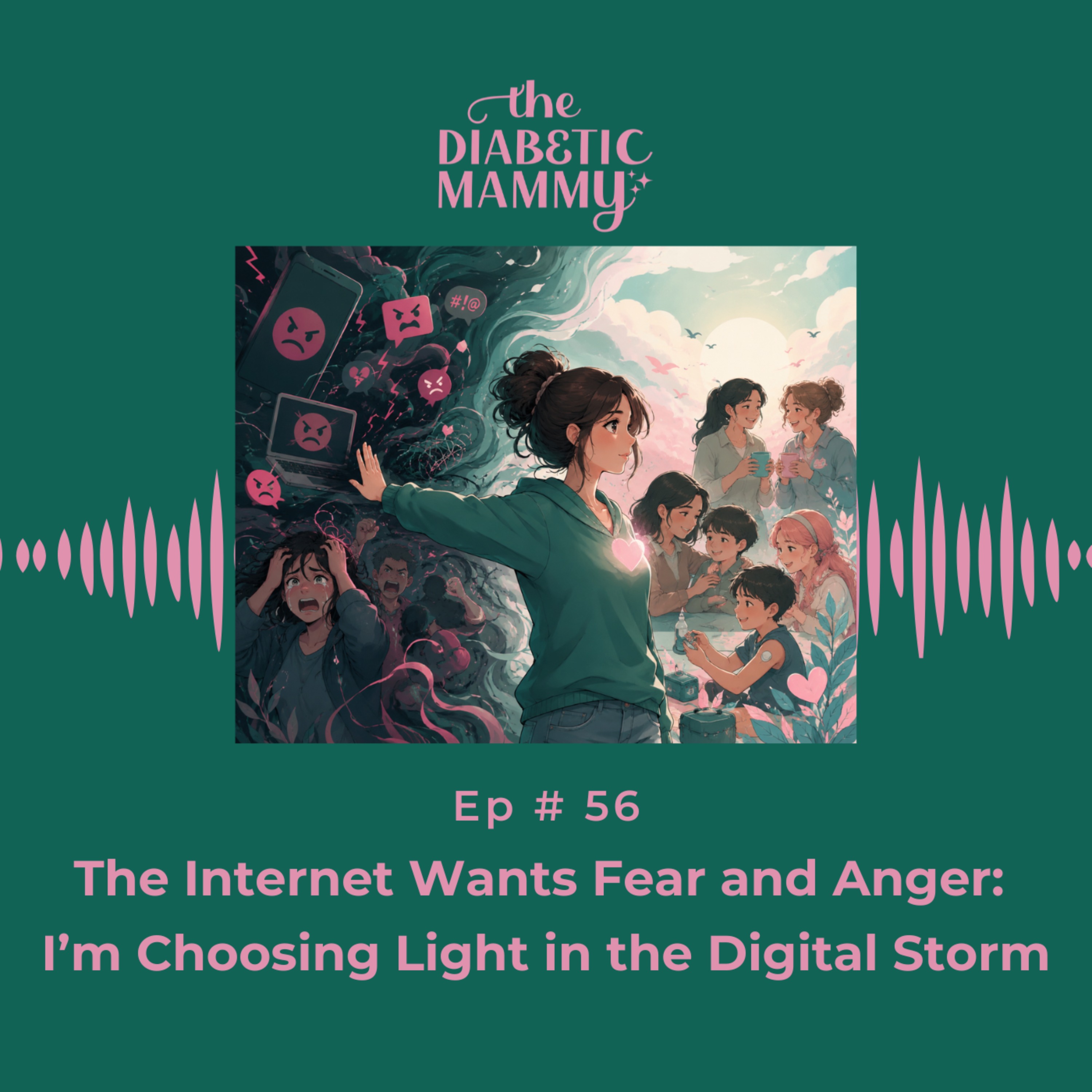 The Internet Wants Fear and Anger: I’m Choosing Light in the Digital Storm (#56) episode artwork