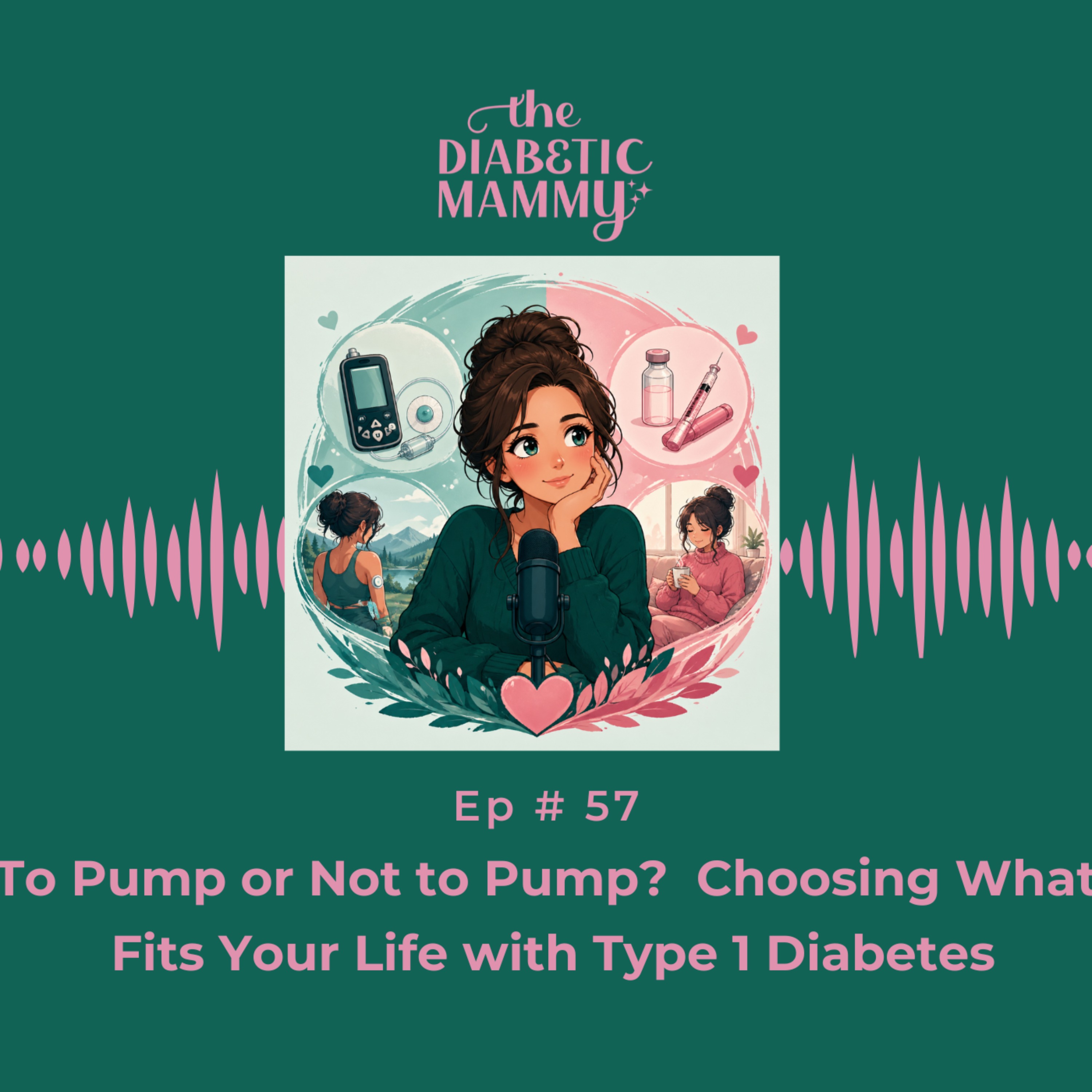 To Pump or Not to Pump? Choosing What Fits Your Life with Type 1 Diabetes (#57) episode artwork