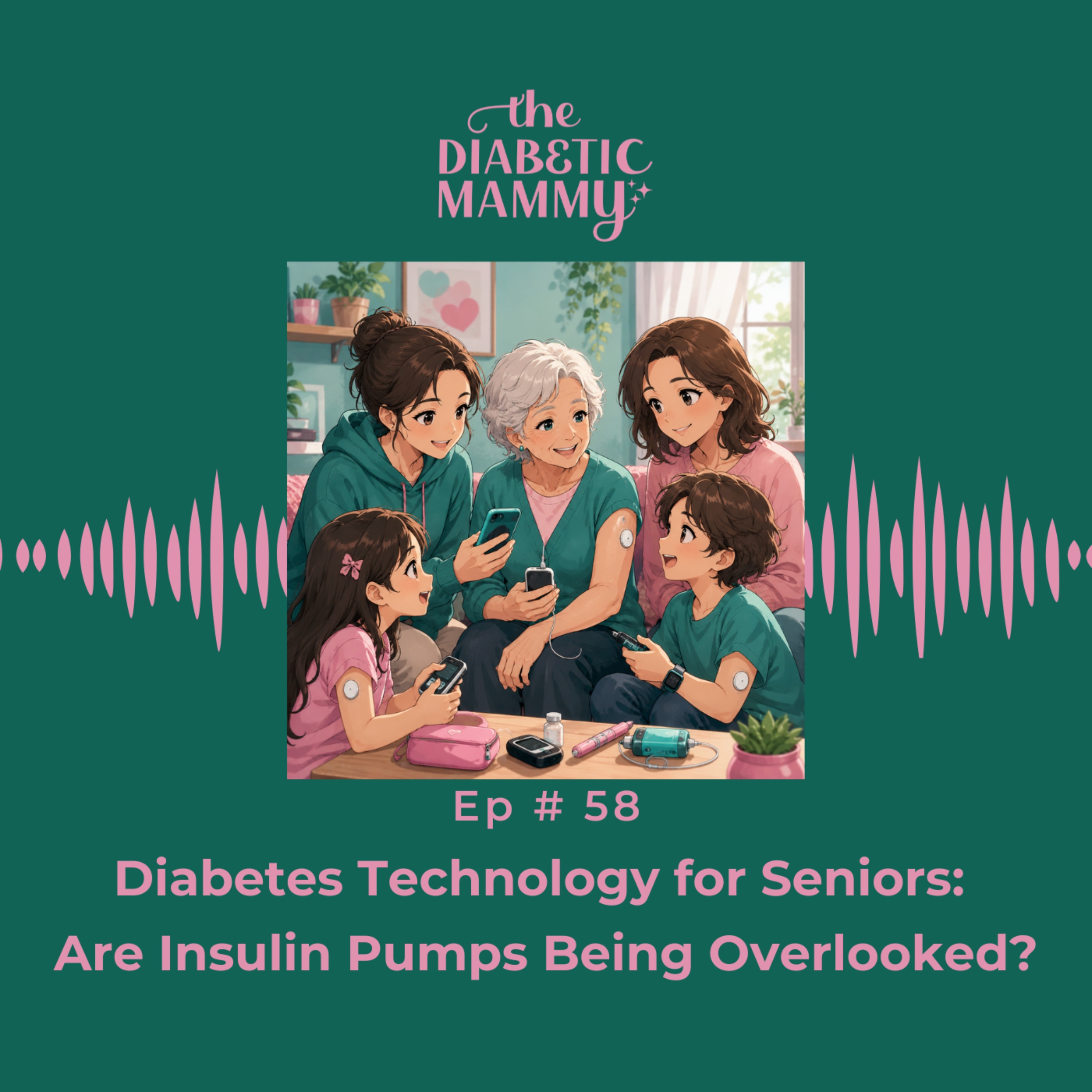 Diabetes Technology for Seniors: Are Insulin Pumps Being Overlooked? episode artwork