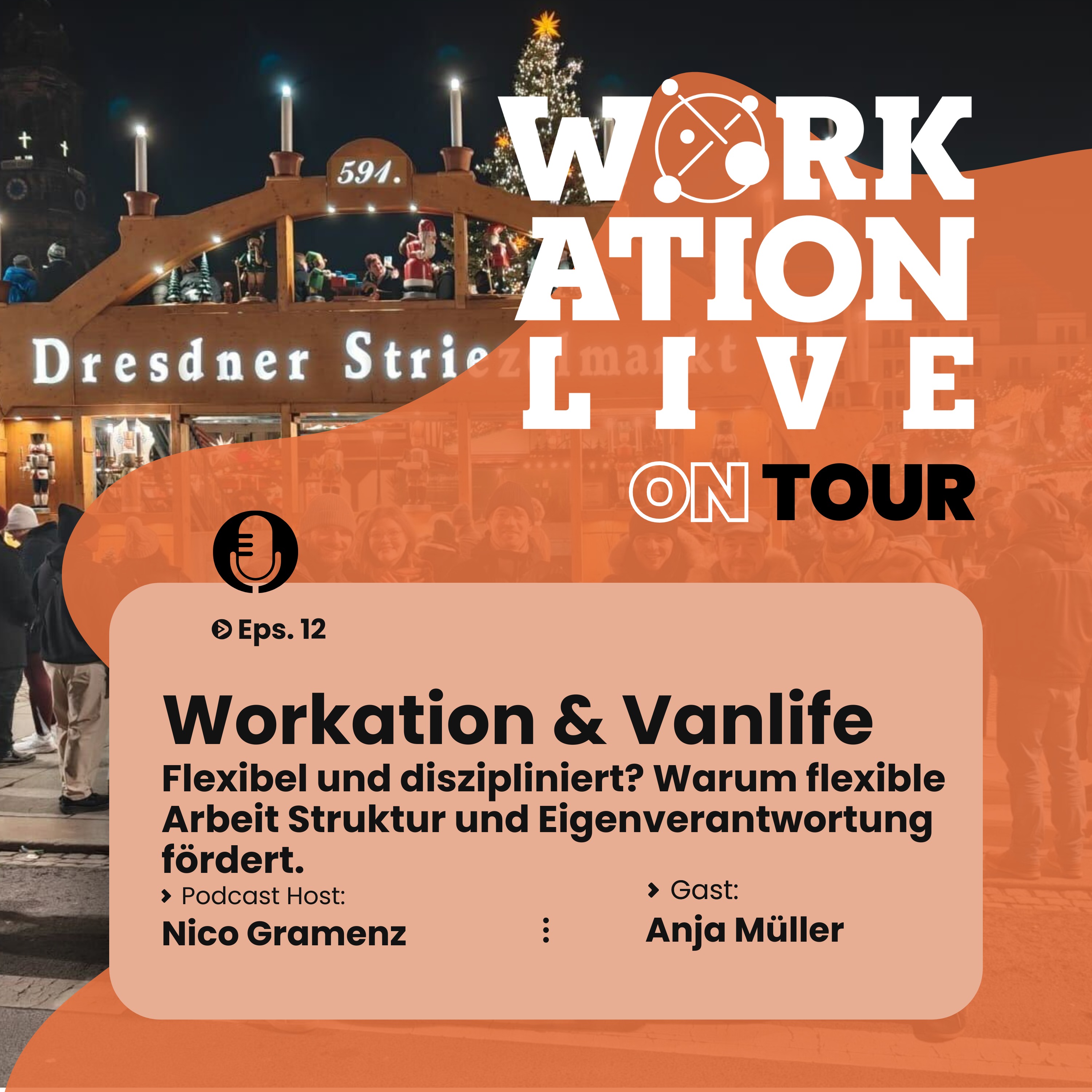 Folge 12 - Workation & Vanlife mit Camp & Work Gründerin Anja Müller episode artwork