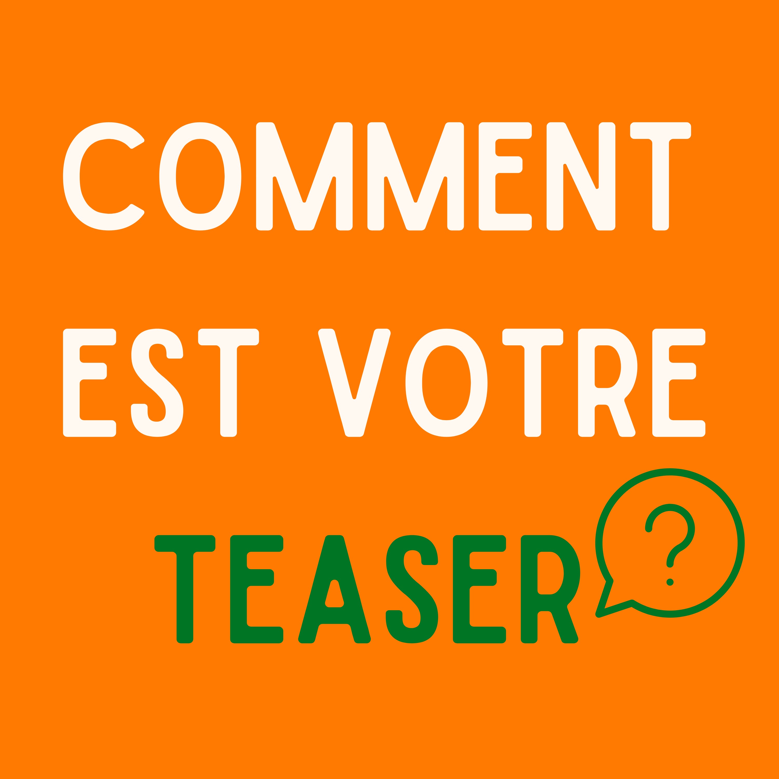 TEASER – Comment est votre climat ?